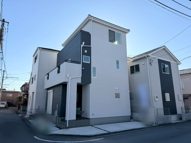 川越市氷川町　新築一戸建て　A号棟の外観|おしゃれな外観です