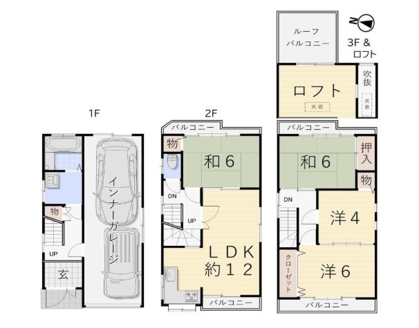 野村元町　中古一戸建ての間取り|間取り図はいかがですか？ご希望を叶える間取りですか？リビングの広さは？水回りの位置は？カウンターキッチン？など色々な情報が集約されています。弊社ではリフォームなどのご相談も承っております。