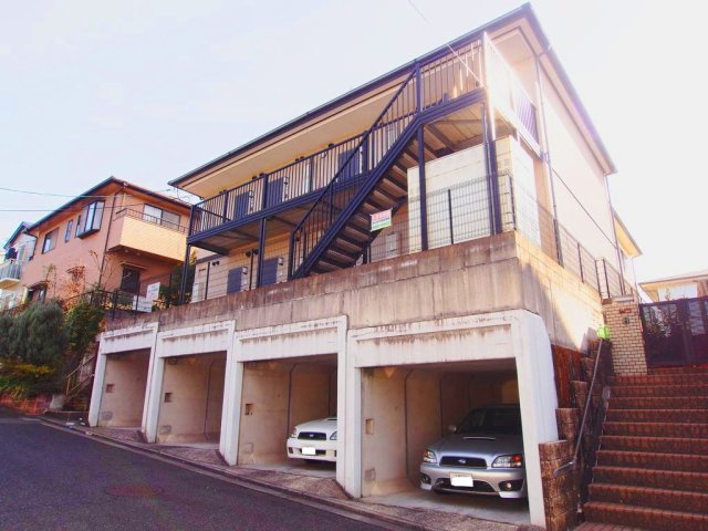 広島市安芸区矢野西４丁目のアパートの外観