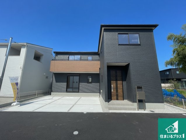 栗東市上鈎　第4期　新築一戸建ての外観|お客様に長く安心して住んでいだだける事にこだわった家づくり！住んでからのアフターサービスにもしっかりと取り組んでいます！