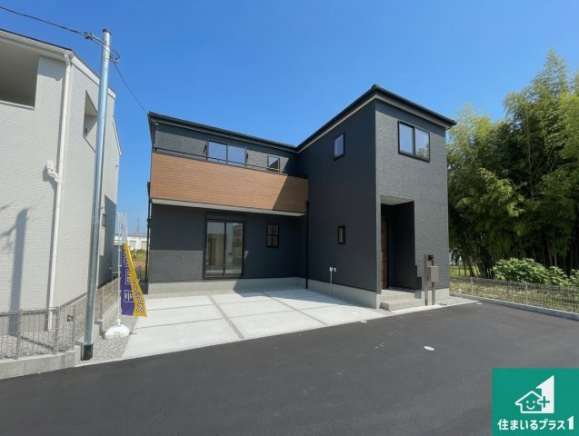 栗東市上鈎　第4期　新築一戸建ての外観|お客様に長く安心して住んでいだだける事にこだわった家づくり！住んでからのアフターサービスにもしっかりと取り組んでいます！