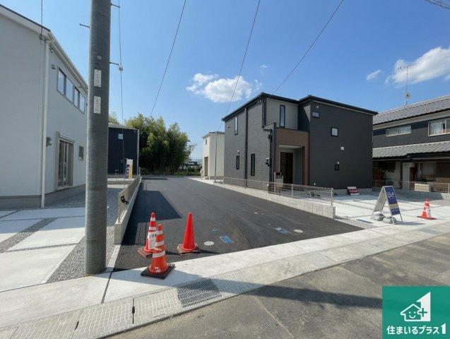 栗東市上鈎　第4期　新築一戸建ての外観|お客様に長く安心して住んでいだだける事にこだわった家づくり！住んでからのアフターサービスにもしっかりと取り組んでいます！