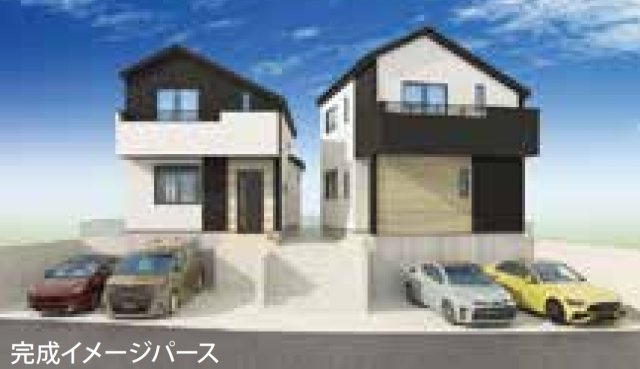 横浜市戸塚区上柏尾町 新築戸建て【仲介手数料無料】カースペース2台