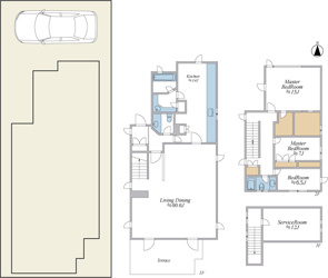 世田谷区中町3丁目　中古戸建の画像