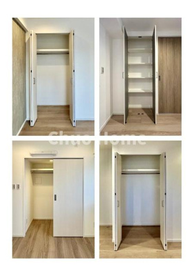 【収納】 | ライオンズマンション東日暮里第2 | 居室にはクローゼットを完備し、自由度の高い家具の配置が叶うシンプルな空間です。お子様の成長と必要になる子供部屋を与えるにはぴったりの間取りですね。