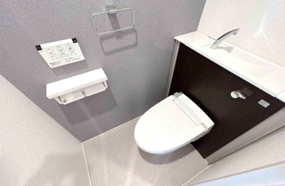 【トイレ】 | クレヴァンス両国SOUTH | ゆったりとした空間のトイレです