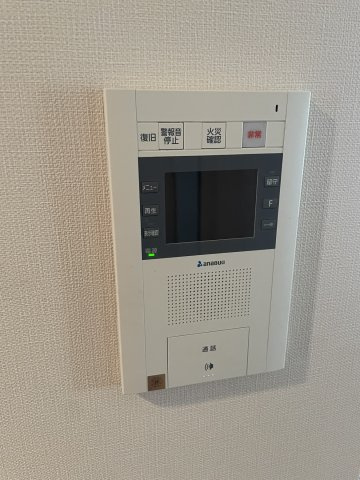 アルファステイツ市駅西の防犯設備|インターホン