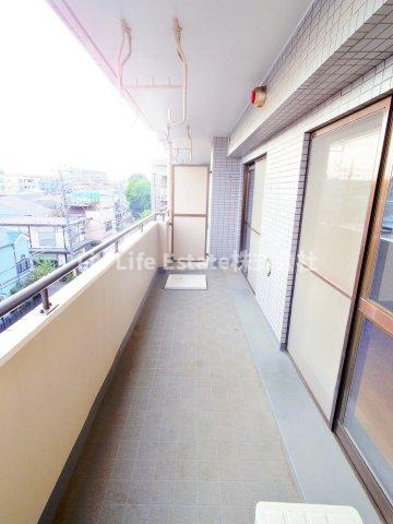 サンライズ田無Ⅲのバルコニー