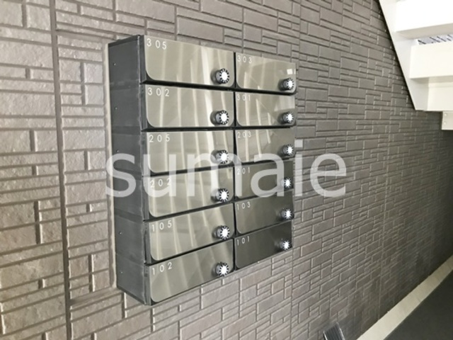 ハーヴェストWESTのその他共用部分|プライバシーに配慮したメールボックス。