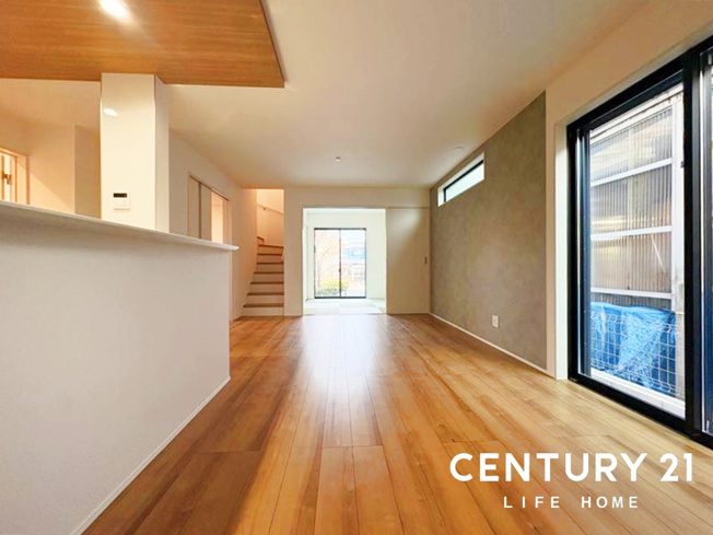 【居間・リビング】 | JR南武線「矢野口」新築分譲 | ゆったり過ごせるリビングです