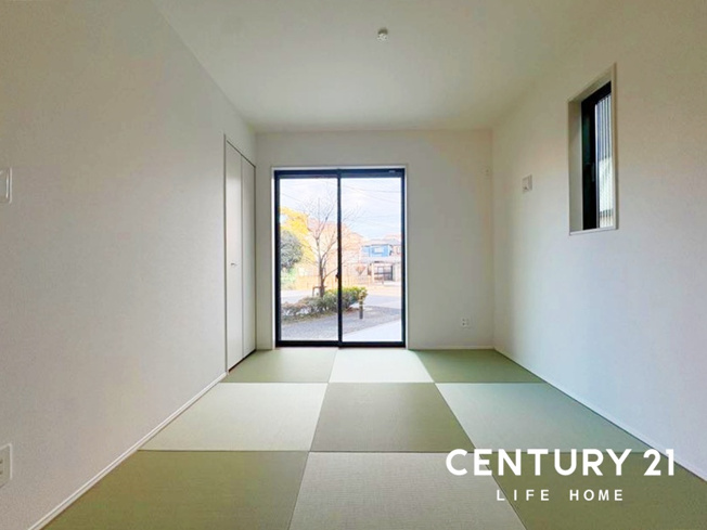 【和室】 | JR南武線「矢野口」新築分譲 | 明るい和室です