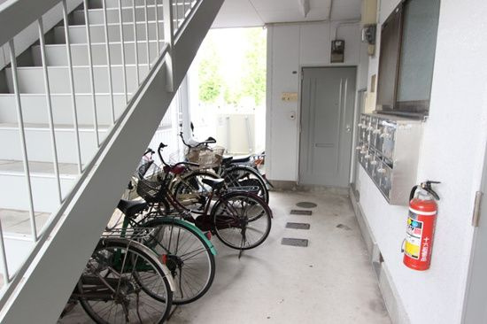 東和ハイツのその他共用部分|駐輪場です