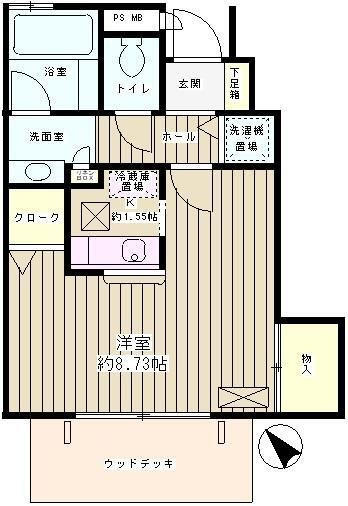 Ｅｓｐｏｉｒ・Ｐｉｏ妙典A棟の間取り
