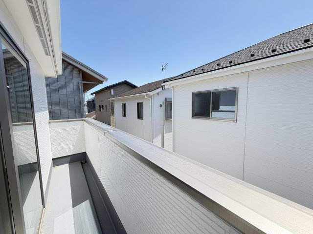 アーバンスタイル前橋市北代田町2期　1号棟のバルコニー|南面バルコニーで陽当たり良好です☆