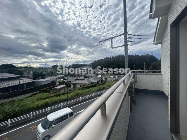【現地画像あり】海老名市国分寺台4丁目　全2棟　A号棟のバルコニー