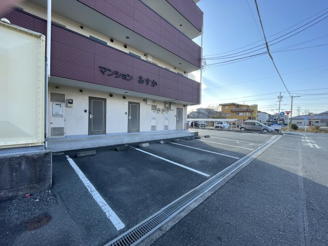 マンションあすかの駐車場