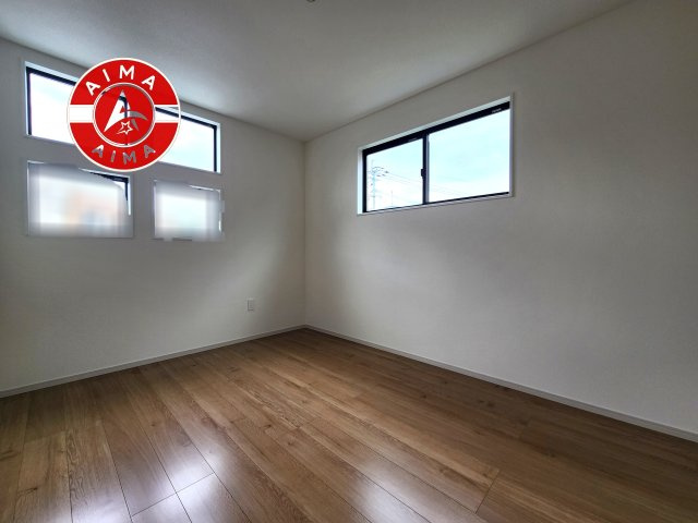 福岡市城南区東油山1丁目第1-2棟（1号棟）の洋室|落ち着いた色調の洋室です。