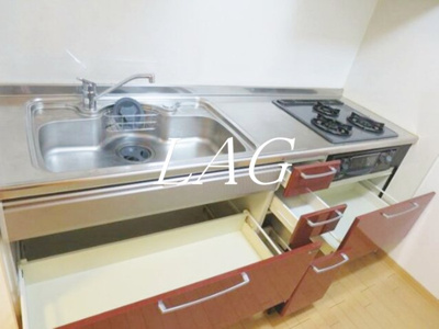 【収納】 | ニックハイム西六郷 | キッチン収納です。