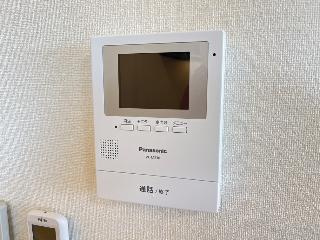 仮）壬生町Ⅱ期新築アパートの内装|カメラ付インターホン（イメージ）