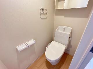 仮）壬生町Ⅱ期新築アパートのトイレ|シャワー付トイレ（イメージ）