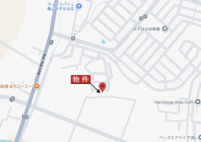 亀山市川合町の地図|広域Map