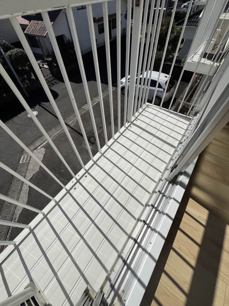 コーポ浜風のバルコニー