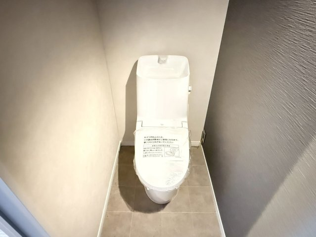 川越的場　新築一戸建てのトイレ|清潔感のあるトイレです