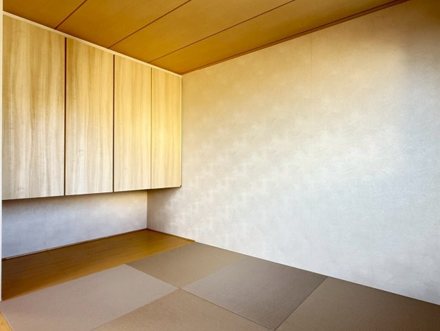 川越的場　新築一戸建ての和室|和室があると落ち着いた雰囲気になりますね