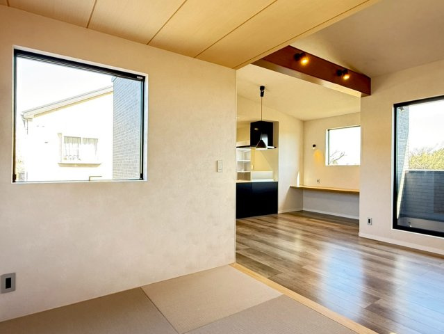 川越的場　新築一戸建ての和室|和室があると、家にあたたかい雰囲気が生まれます