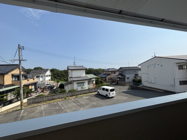 宇部市則貞４丁目のアパートの展望
