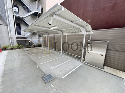 【その他共用部分】 | アドバンス大阪城ベレッツァ | アドバンス大阪城ベレッツァ　バイク置き場