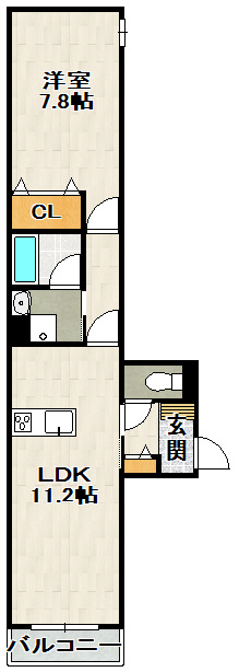 United　kingdom　Takarazukaの間取り