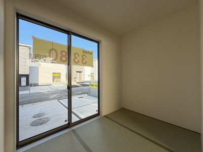 【和室】 | うるま市田場（全4棟）1号棟 | 1号棟　畳コーナー3帖付き♪