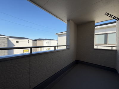 【バルコニー】 | うるま市田場（全4棟）1号棟 | 1号棟　インナーバルコニー♪