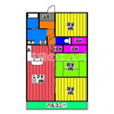 【間取り】 | ビジネス・ワン板付の間取り