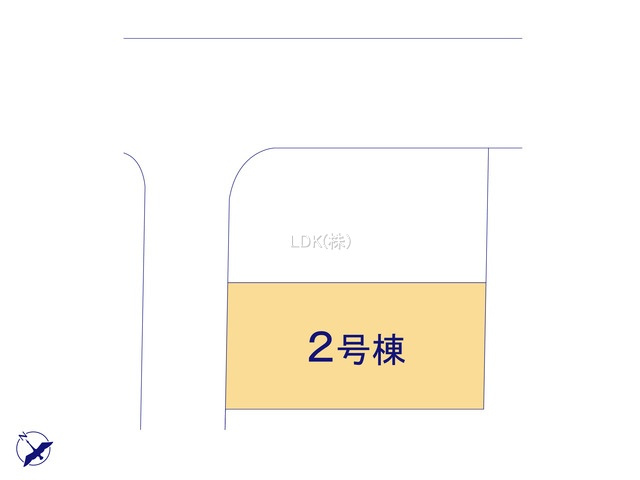 【区画図】 | 新築戸建／ふじみ野市元福岡２丁目（全2棟）