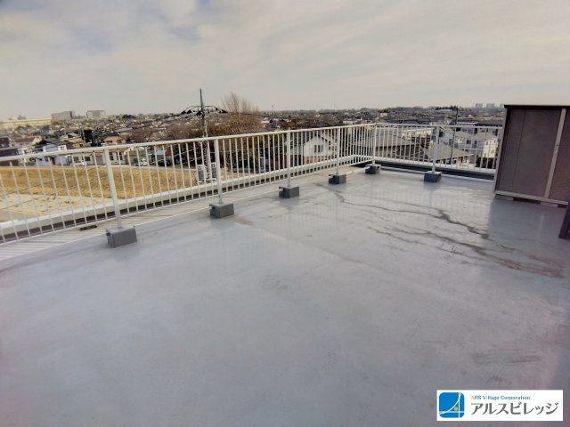 ハイマート川越のバルコニー|ルーフバルコニー約40㎡