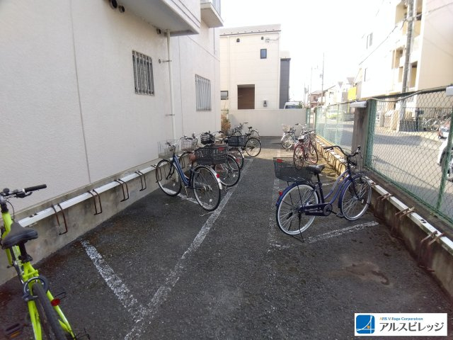 ハイマート川越の駐輪場