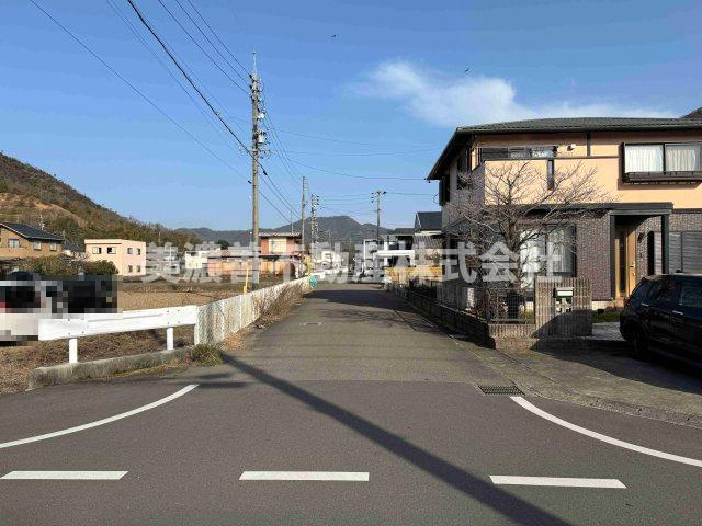 ６６３９７　岐阜市日野南土地の前面道路含む現地写真