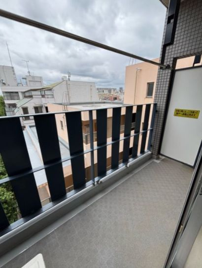 クレセント南町のバルコニー