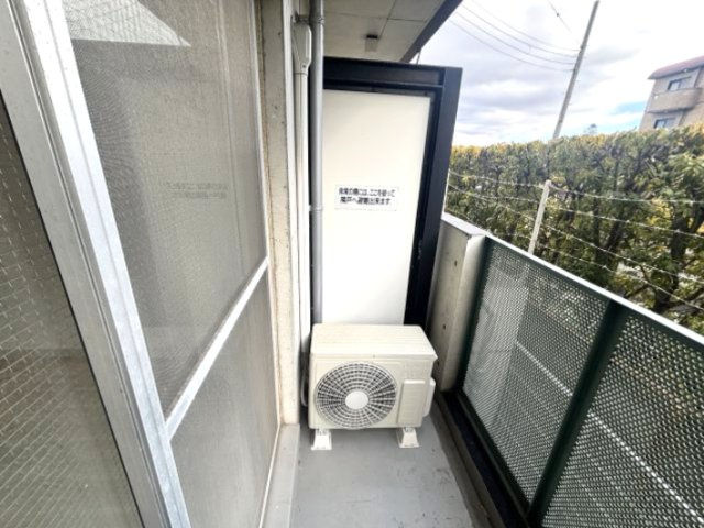 ホープ芦屋のバルコニー