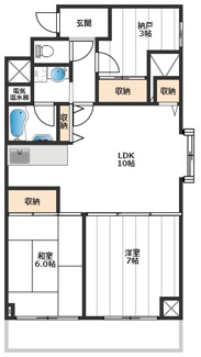 【間取り】 | ローズハイツ小豆沢
