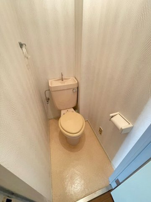 【トイレ】 | ローズハイツ小豆沢 | ★ウォシュレットに変更予定★