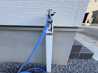 【設備】 | うるま市田場（全4棟）2号棟 | 2号棟　外水栓♪