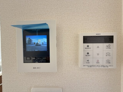 【セキュリティ】 | うるま市田場（全4棟）2号棟 | 2号棟　TVモニター付きインターフォン♪ワンタッチ給湯設備♪