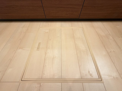 【キッチン】 | うるま市田場（全4棟）2号棟 | 2号棟　床下収納付き♪