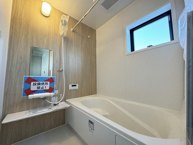 【浴室】 | 富士見市渡戸1丁目　新築一戸建住宅　全14棟　(ふじみ野店) | ゆったりとくつろげる浴室は１日の疲れを癒すリラックス空間。