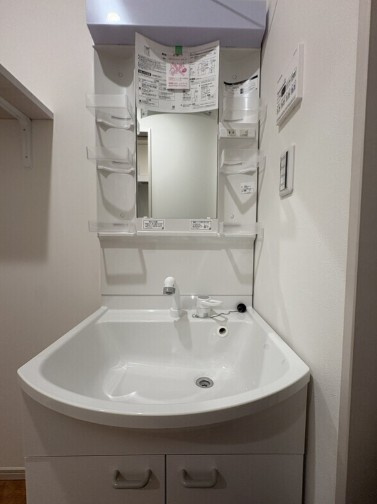 MELDIA鷲宮の洗面所