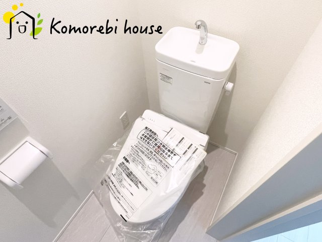 さいたま市北区吉野町　7期　新築一戸建て　グラファーレ　02のトイレ|落ち着いたトイレです