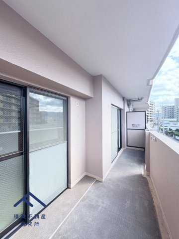 コアマンション博多南のバルコニー